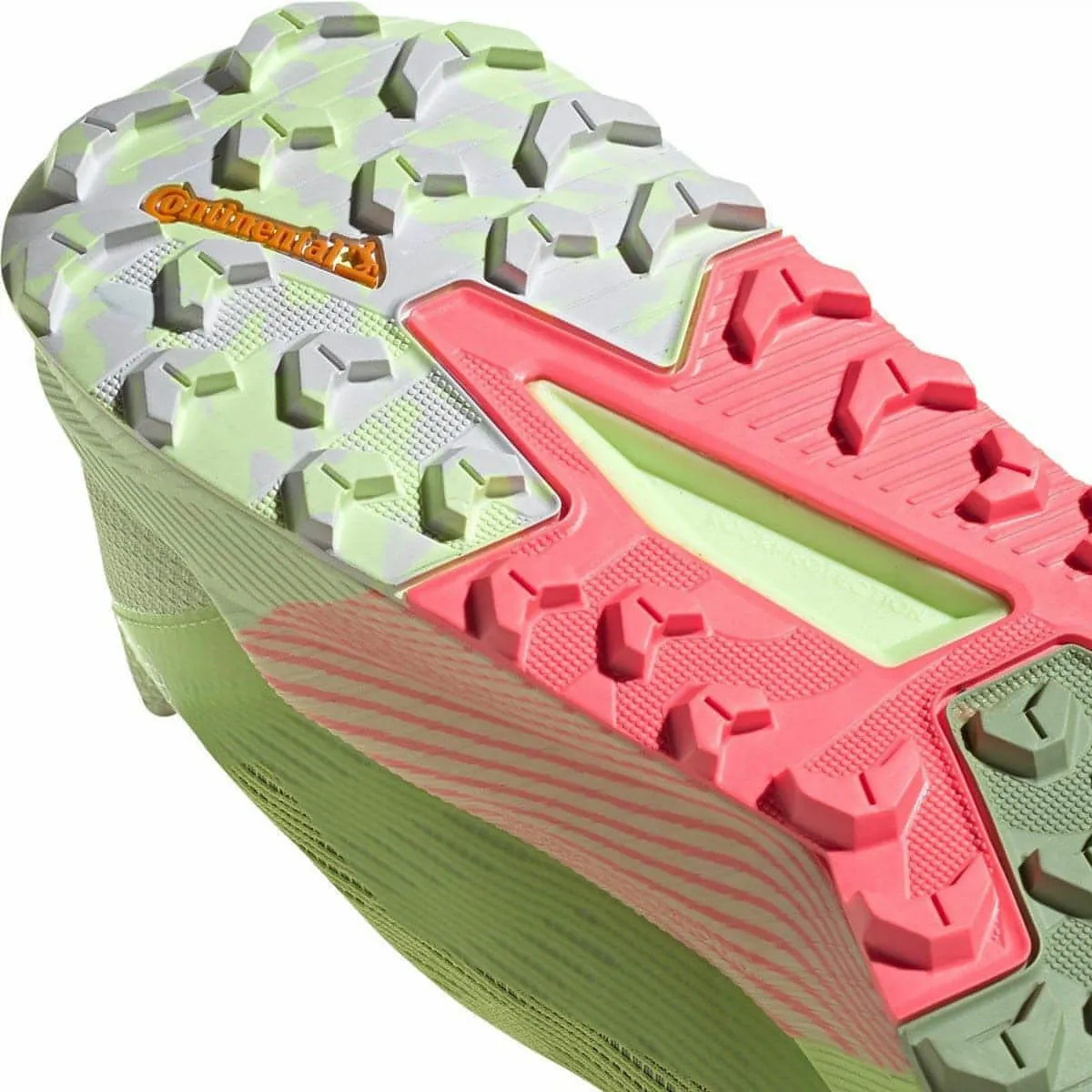 adidas Terrex Agravic Flow 2 GORE-TEX Mens Trail Running Shoes - Yellow