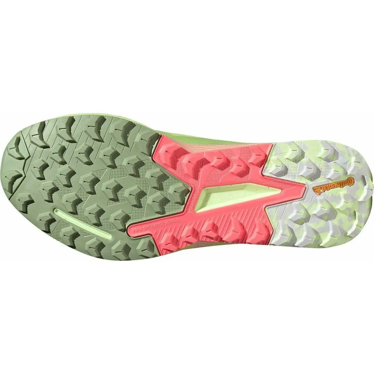 adidas Terrex Agravic Flow 2 GORE-TEX Mens Trail Running Shoes - Yellow