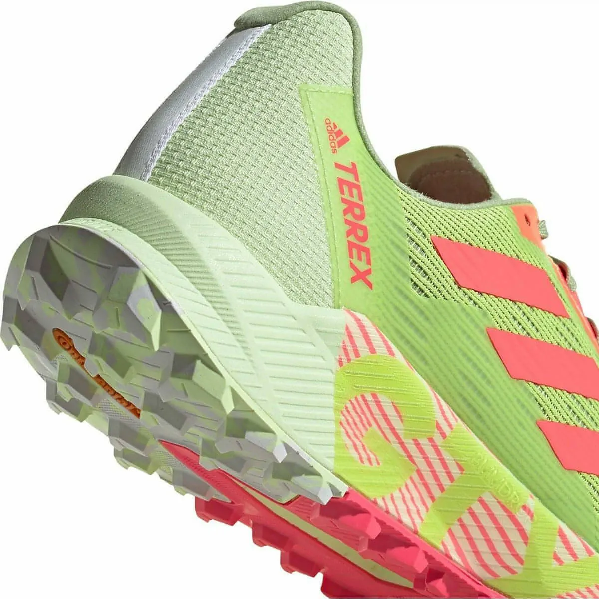 adidas Terrex Agravic Flow 2 GORE-TEX Mens Trail Running Shoes - Yellow