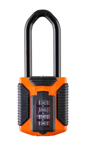 All Terrain Long Shackle Combination Padlock | All Weather | 4-Wheel | CP50ATL/2.5