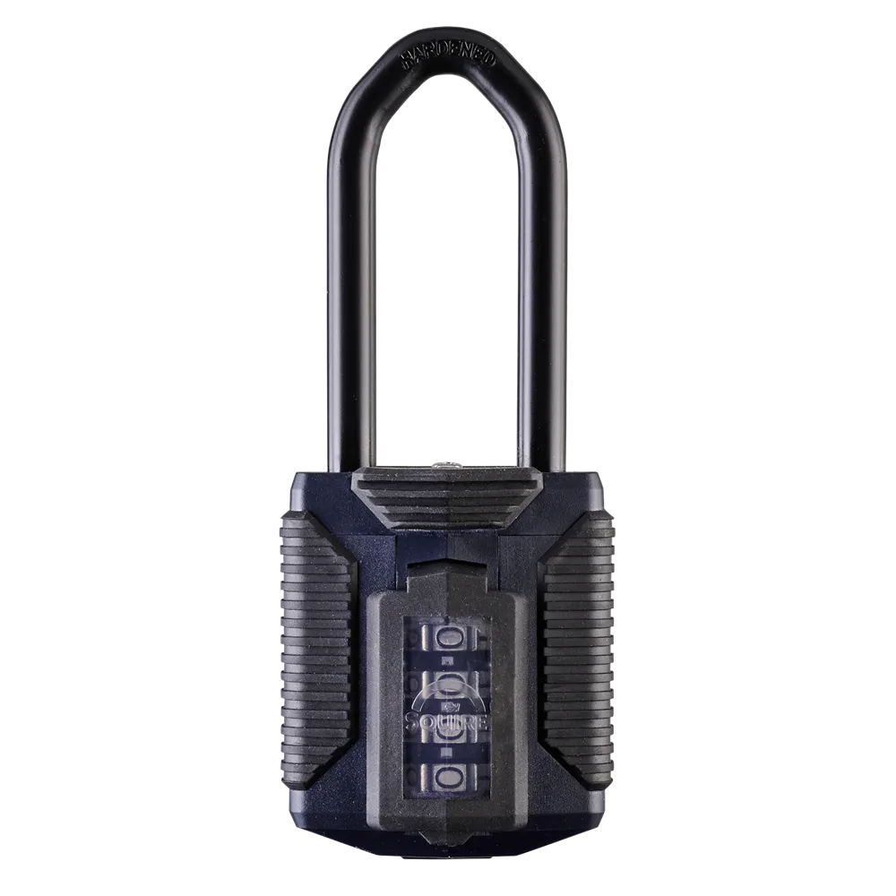 All Terrain Long Shackle Combination Padlock | All Weather | 4-Wheel | CP50ATL/2.5