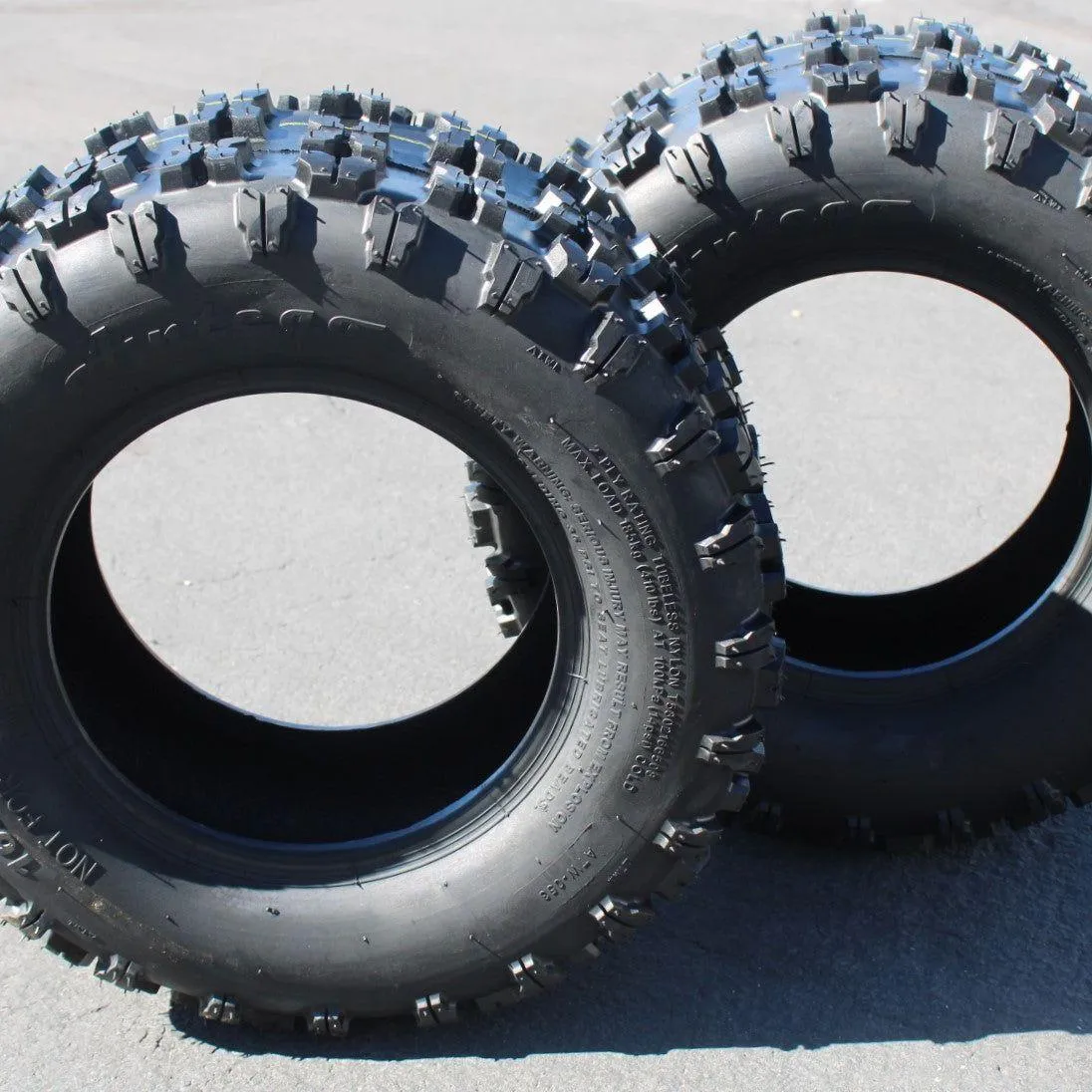 Antego 16X6.50-8 ATW-053 2 ply Snow tires (Set of 4) Non-directional