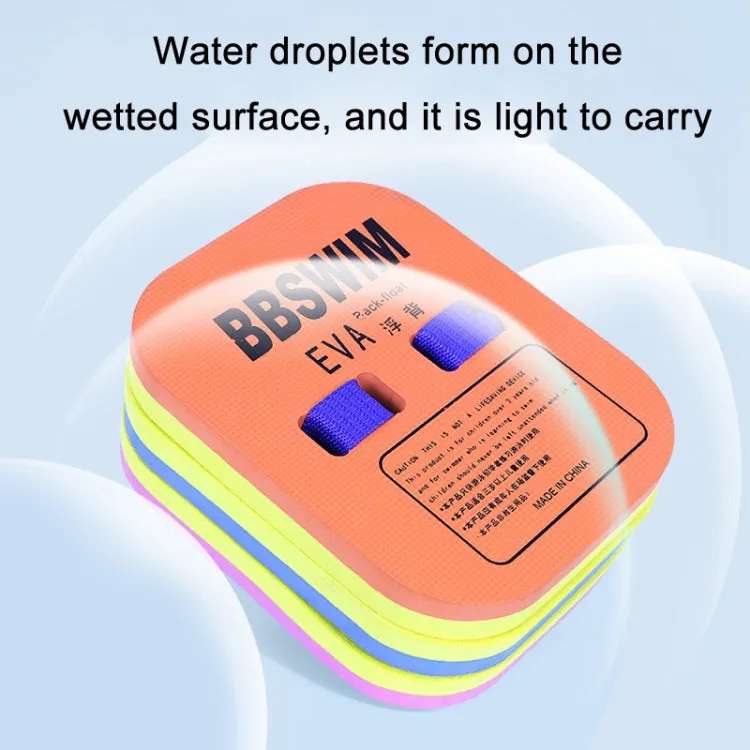 BBSWIM Swimming Back Flotation Board Swimming Buoyancy Aids, Color: Small Pink