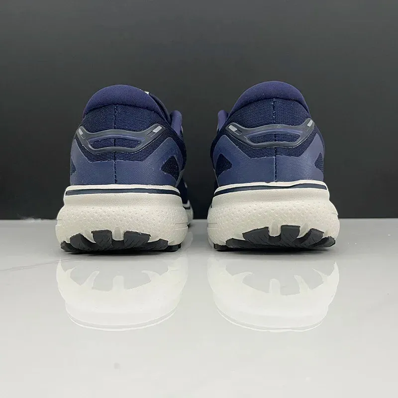 BROOKS Ghost 15 Peacoat Pearl Salt Air Running Shoes Women Men Long-Distance Road Sport Training Casual Sneakers