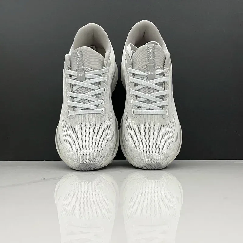 BROOKS Ghost 15 Peacoat Pearl Salt Air Running Shoes Women Men Long-Distance Road Sport Training Casual Sneakers