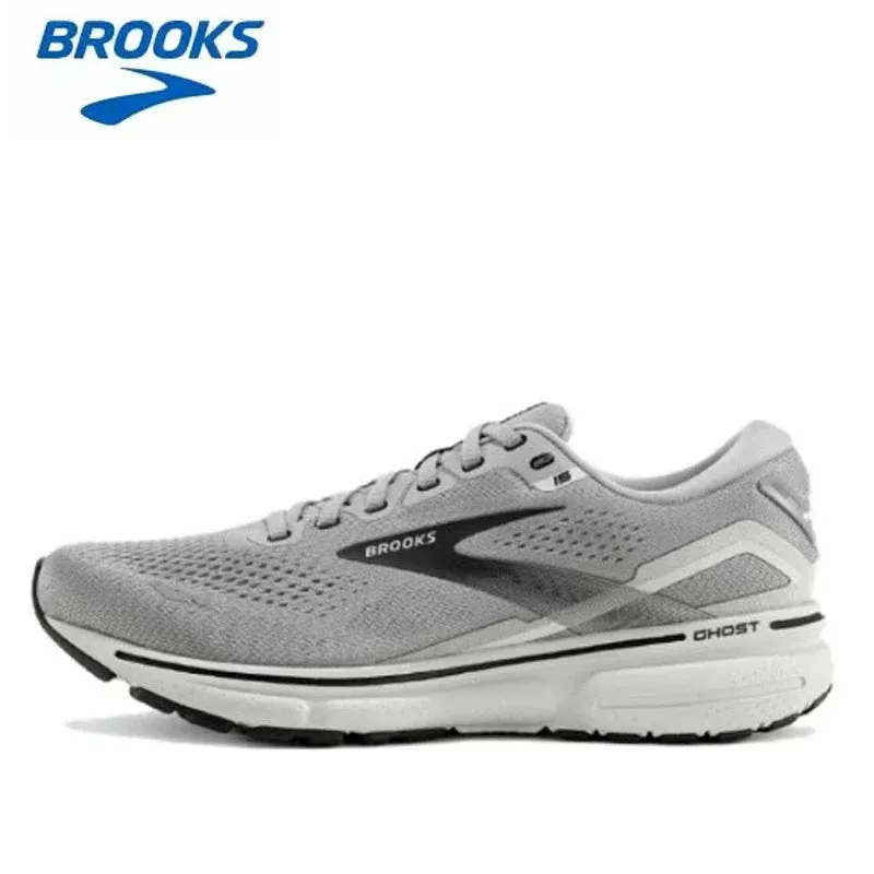 BROOKS Ghost 15 Peacoat Pearl Salt Air Running Shoes Women Men Long-Distance Road Sport Training Casual Sneakers
