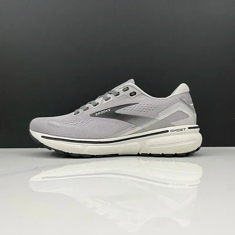 BROOKS Ghost 15 Peacoat Pearl Salt Air Running Shoes Women Men Long-Distance Road Sport Training Casual Sneakers