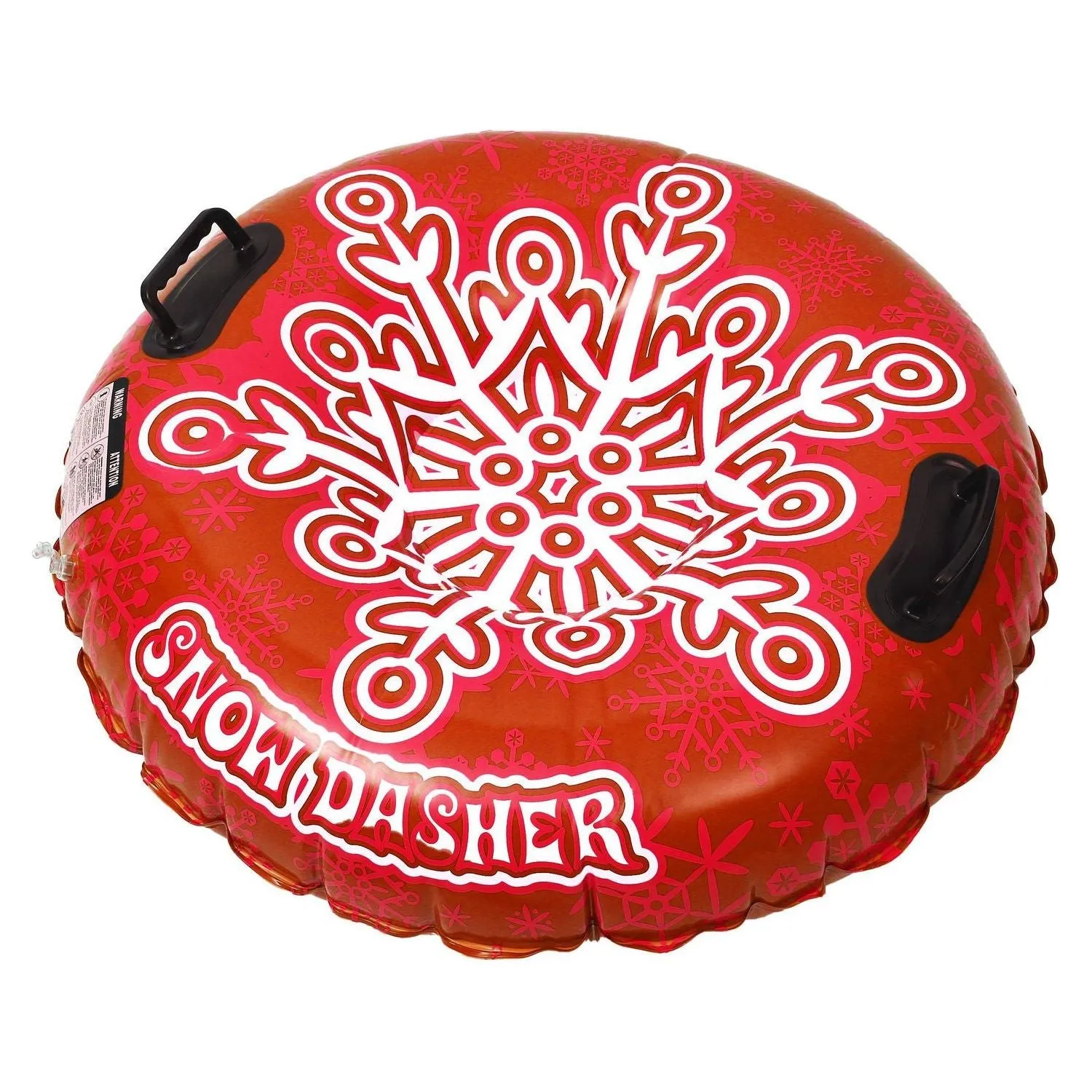 Danaplay Inflatable Red Round Snowflakes Luge