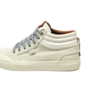 Dc Shoes Evan Hi High-Top Sneakers Leather Beige Colour For Women