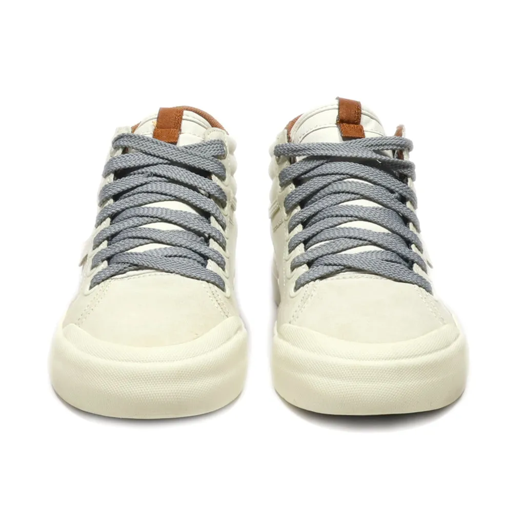Dc Shoes Evan Hi High-Top Sneakers Leather Beige Colour For Women