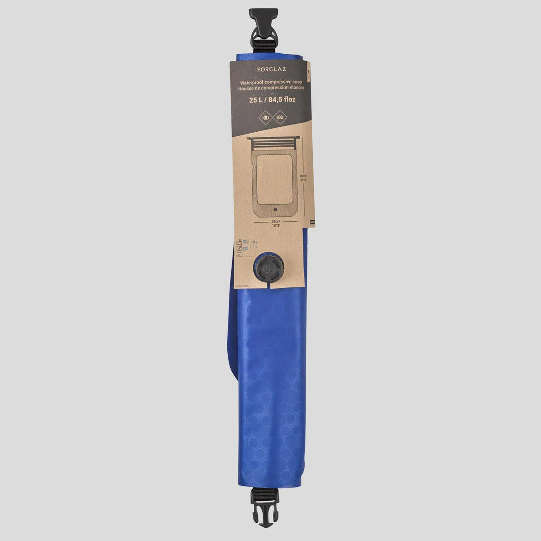 Funda De Compresión Camping Trekking Forclaz Estanca 25 Litros