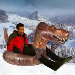 Inflatable T-Rex Snow Tube - 42"
