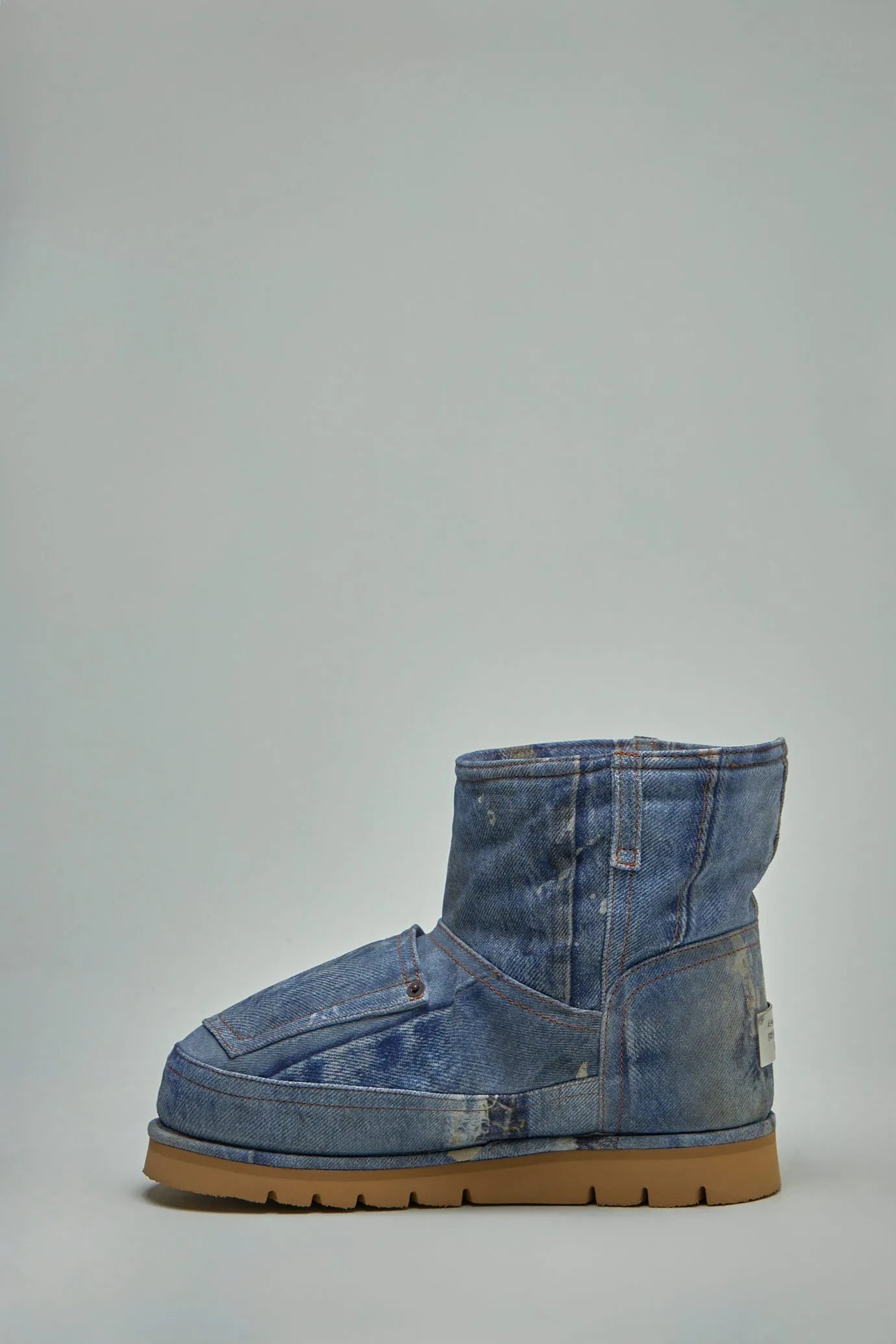 Low Boots Printed Leather