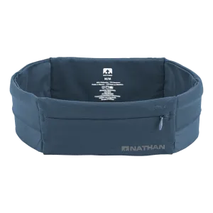 Nathan | The Zipster Lite Storage Belt | Unisex | Blue Mirage