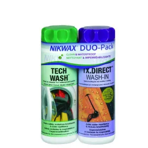Nikwax Hardshell Clean/Waterproof DUO-Pack