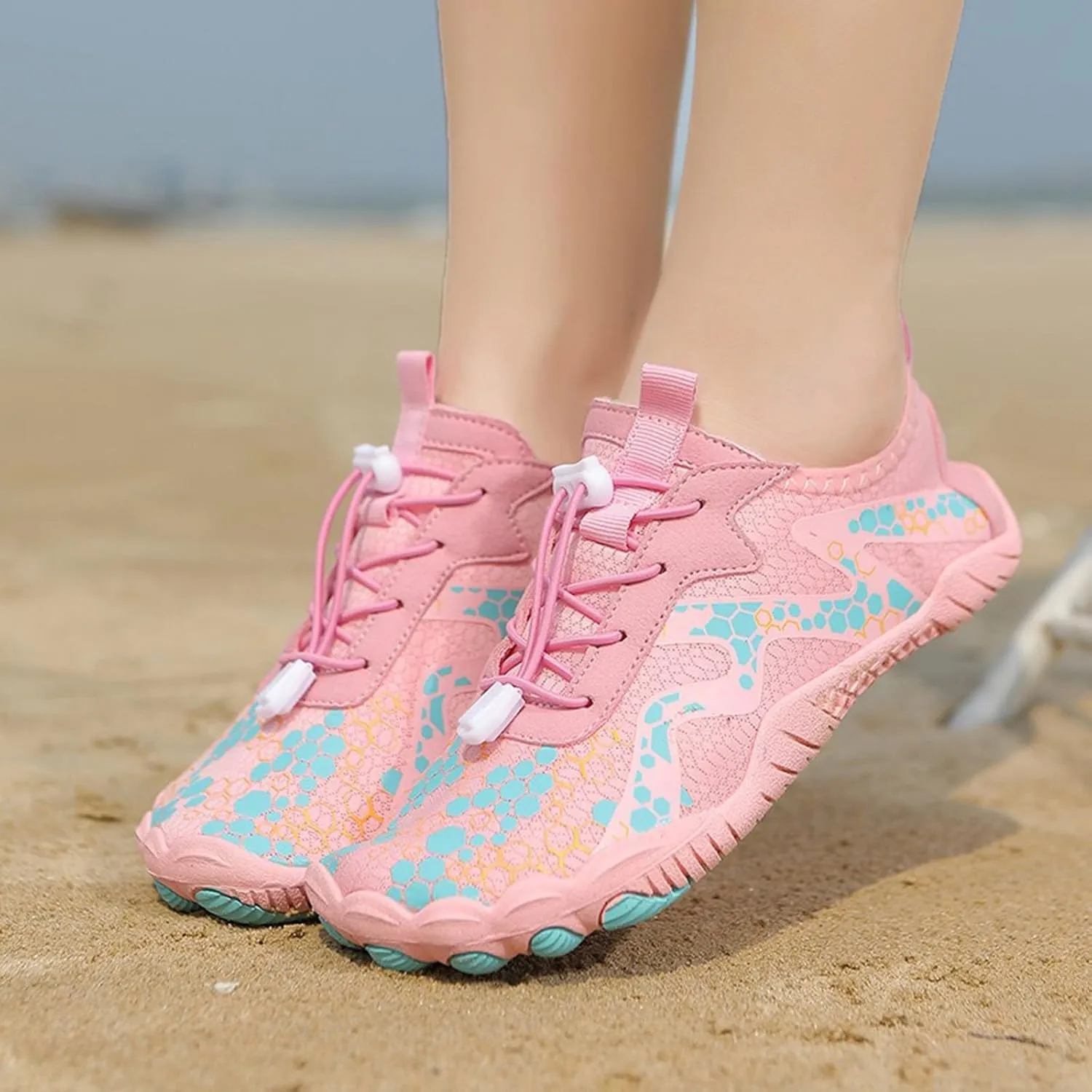 Non Slip Water Shoes for Women Men Beach Sports Barefoot Shoes Lightweight Quick-Dry Wading Shoe Swim Shoe