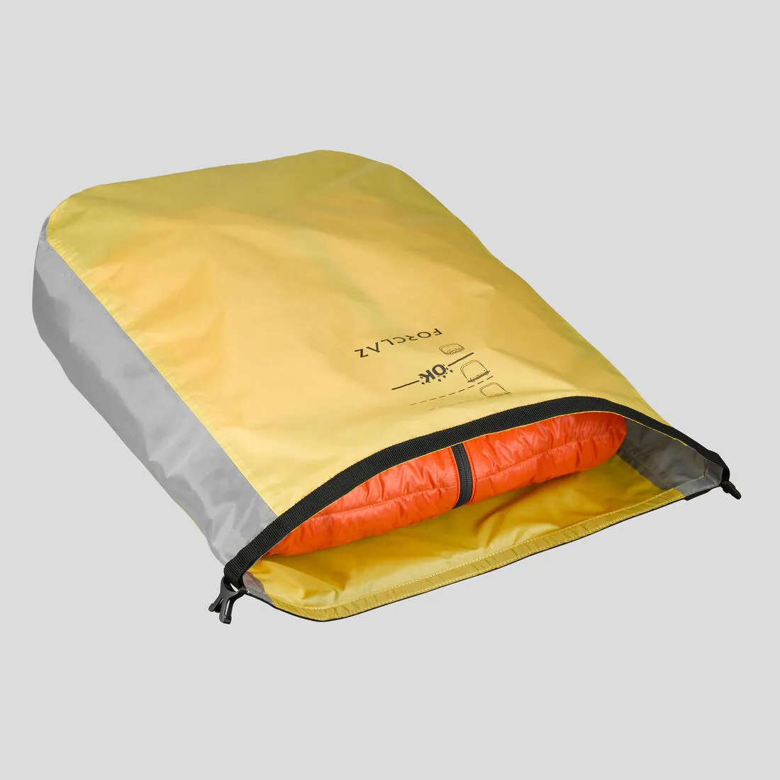 Organizadores de maleta impermeables 2x15L Forclaz