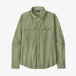 Patagonia Men's LS Self Guided Hike Shirt / Salvia Green