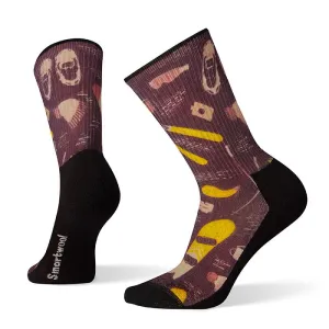 Smartwool Light Hut Trip Print Hiking Crew - Women's
