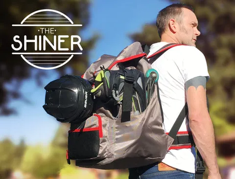 Snowshine Sports THE SHINER Skate Backpack - Ice, Roller, Inline, Snow Backpack - Perfect for Transport - Sale