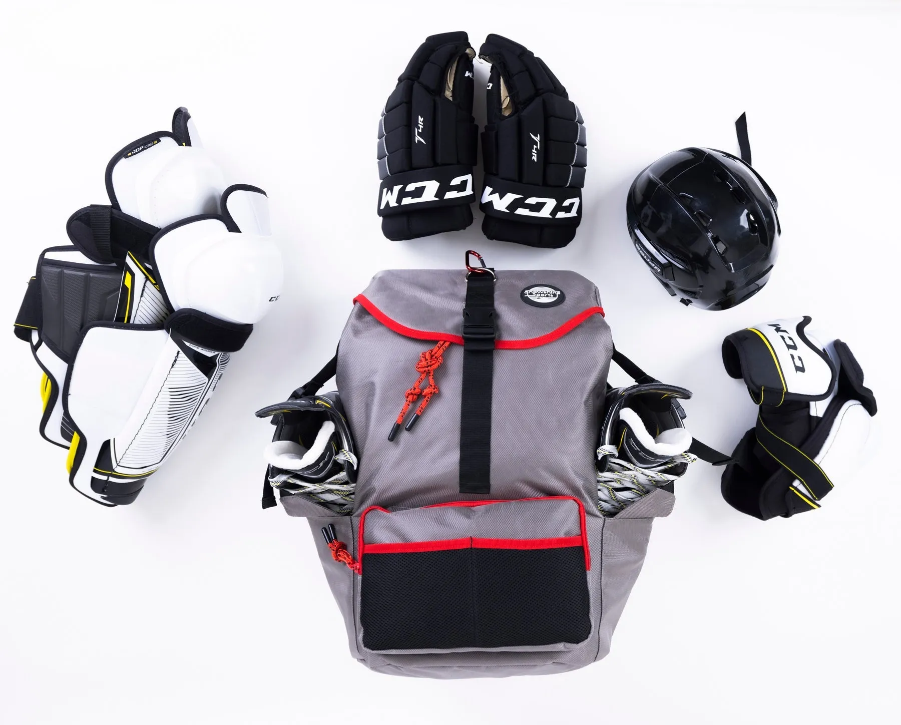 Snowshine Sports THE SHINER Skate Backpack - Ice, Roller, Inline, Snow Backpack - Perfect for Transport - Sale