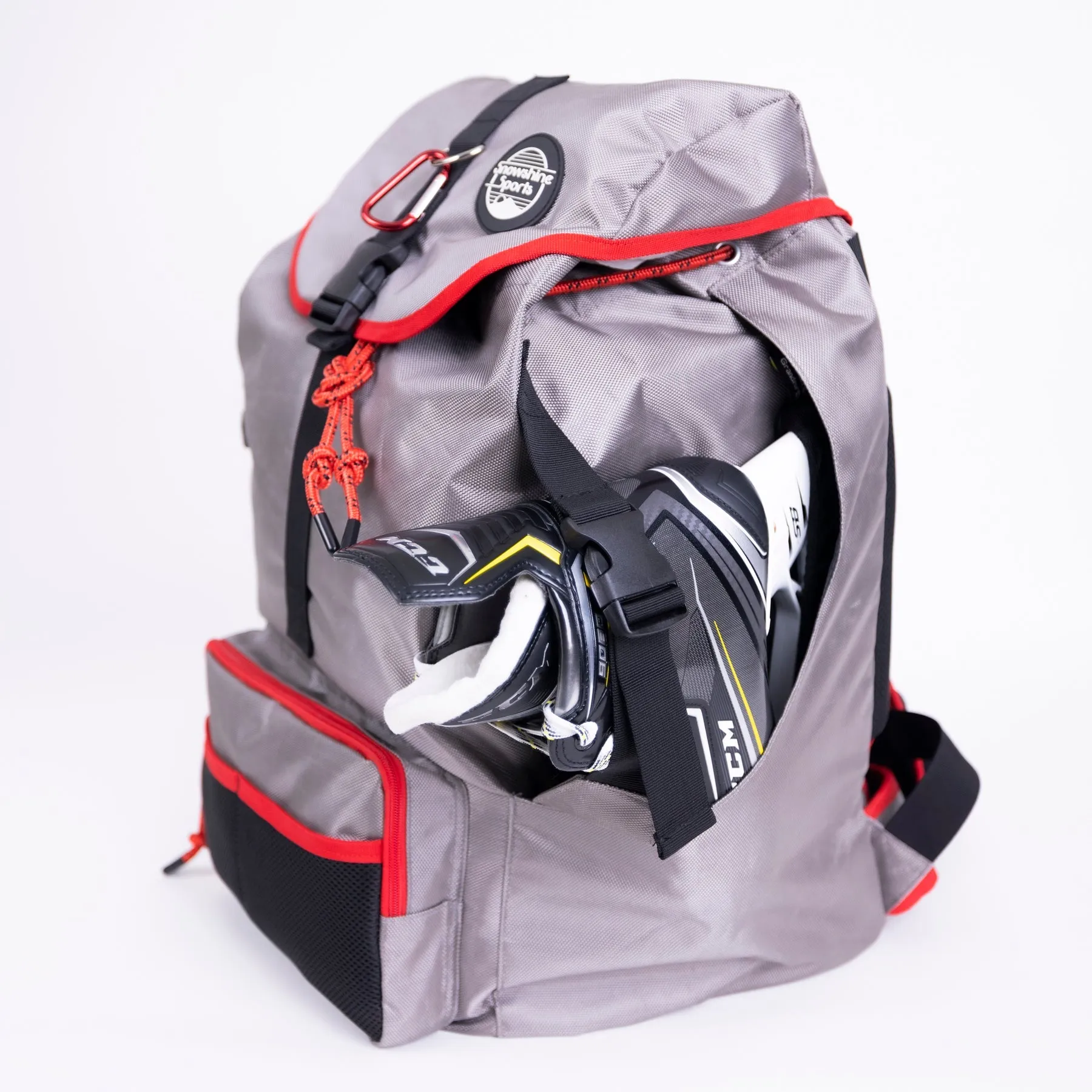 Snowshine Sports THE SHINER Skate Backpack - Ice, Roller, Inline, Snow Backpack - Perfect for Transport - Sale
