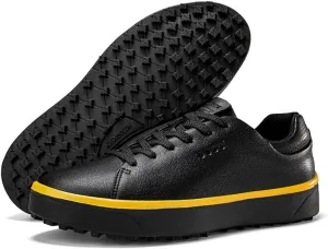 Spikeless Golf Shoes for Ladies Water-Resistant Trainers Non-Slip Lightweight Breathable Golfing Footwear