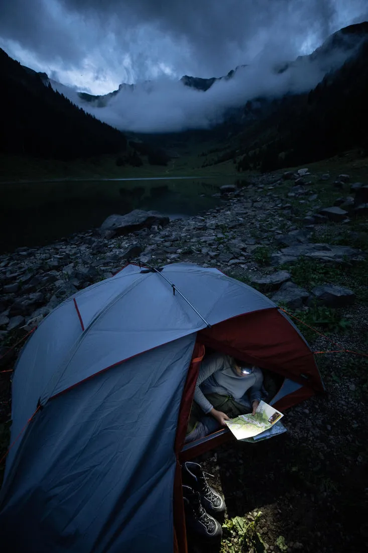 Tienda campaña 3 personas domo de trekking Forclaz MT500