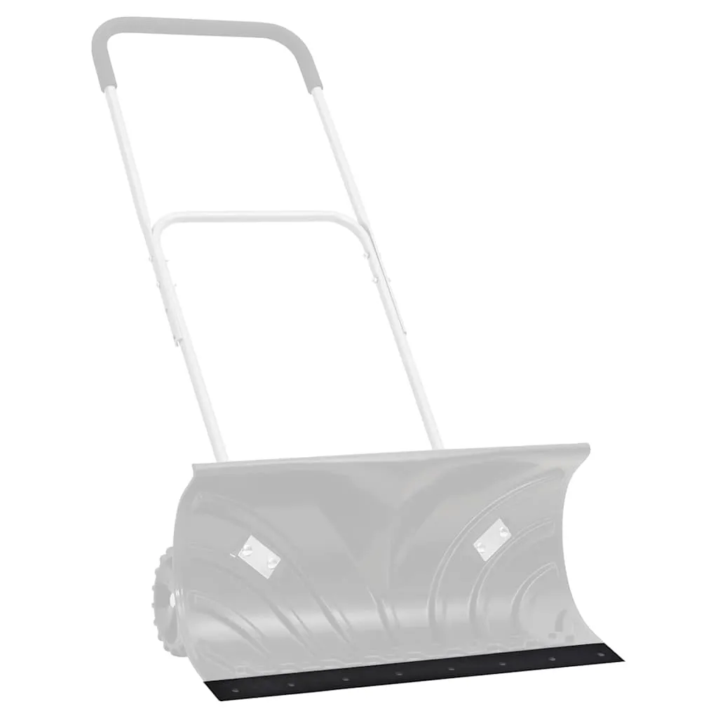 vidaXL Rubber Edge for Snow Plow Black 120x15x2 cm